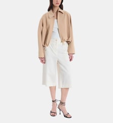 Short Slim Ecru Zapa