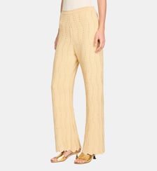 Pantalon en maille strassée Sandro