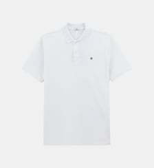 Polo droit en coton piqué Serge Blanco