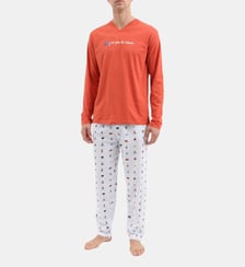Pyjama en jersey de coton - Camping Arthur