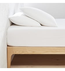 Drap housse 30% coton recyclé bonnet 25, Scenario La Redoute Interieurs
