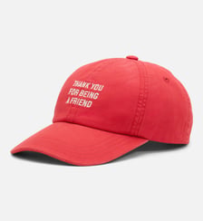 Casquette unisexe en coton "Thank you for being a friend" AMI Paris
