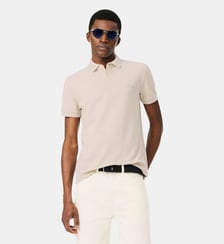 Polo droit en coton piqué stretch Paris Lacoste