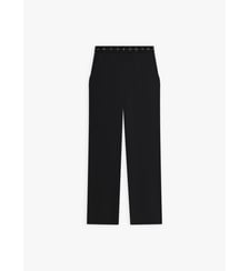 Pantalon en crêpe de polyester Agnès b.