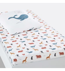 Drap-housse en coton biologique La Redoute Interieurs