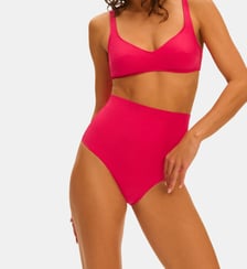 Culotte de bain taille haute - Lipstick Simone Pérèle