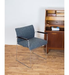 Fauteuil en métal Jakob N°269- Produit chiné Debongout