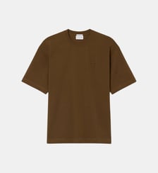 T-shirt jersey coton épais loose fit Lacoste
