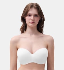 Soutien-gorge bandeau coques bretelles amovibles maille douce Chantelle