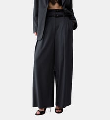 Pantalon flare en flanelle Liu Jo