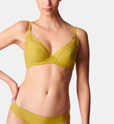 Soutien-gorge corbeille Candide avec armaturesdentelle française Simone Pérèle