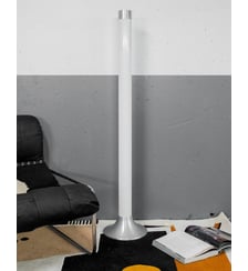 Lampadaire néon en métal Julien N°272- Produit chiné Debongout