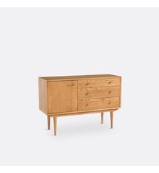Buffet vintage, 1 porte, 3 tiroirs La Redoute Interieurs