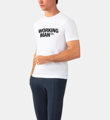 T-shirt en coton bio imprimé WORKING MAN Ron Dorff