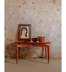 Table basse en bois Donna N°892- Produit chiné Debongout