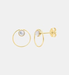Boucles d'oreilles dorées - sunlight Caroline Najman