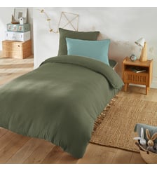 Housse de couette enfant unie gaze de coton La Redoute Interieurs