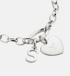 Pendentif Charm lettre S Connect Thomas Sabo