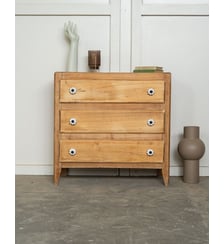 Commode de campagne en bois Garance N°766- Produit chiné Debongout