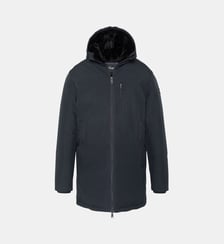 Manteau long à capuche Schott