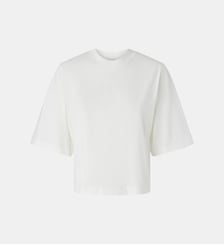 Sweat-shirt boxy avec manches courtes amples Pinko