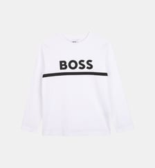 T-shirt à manches longues BOSS Kidswear