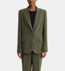 Veste de tailleur droite en crêpe - MALIKA Pablo