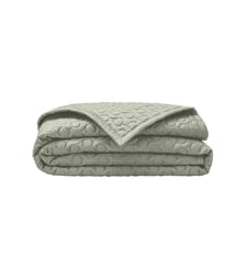 Couvre lit uni matelassé en satin de coton bio, POESIE Alexandre Turpault