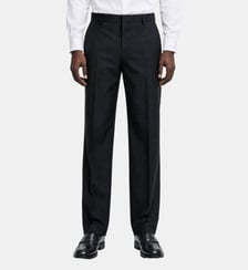 Pantalon de costume droit en laine The Kooples