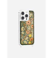 Coque de téléphone glossy foulard orange avec anneaux pour iPhone 16 Pro La Coque Française