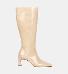 Bottes Coline Cuir Verni Froissé Bobbies