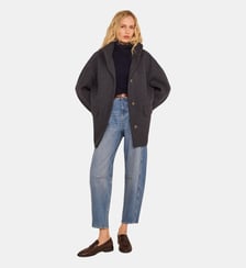 Manteau En Laine Mélangée Celia Maison 123