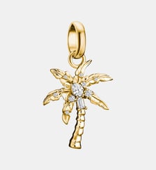 Charm palmier avec zirconia blanc Thomas Sabo