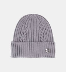 Bonnet torsadé Guess