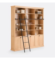Bibliothèque avec échelle en pin La Redoute Interieurs
