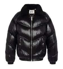 Doudoune Collin effet brillant Schott