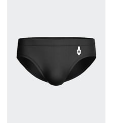 Slip de bain uni monogramme Impetus