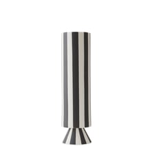 Vase en grès à rayures OYOY