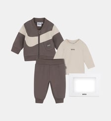 Ensemble pantalon, cardigan et tee-shirt BOSS Kidswear