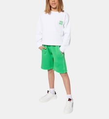 Bermuda de jogging en molleton Hugo Kids