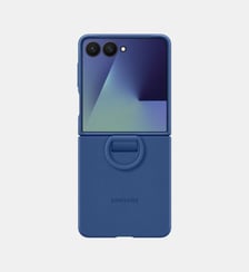 Coque Galaxy Z Flip 7 anneau Bleu Nuit Samsung