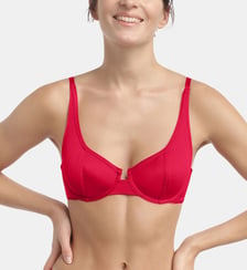 Soutien-gorge bandeau en microfibre satinée Dim Chéri Dim