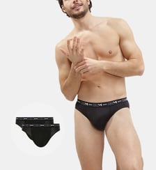 Lot de 2 Slips Coton Strech Dim