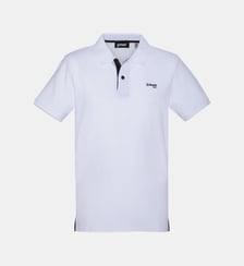 Polo droit Milton coton piqué stretch Schott