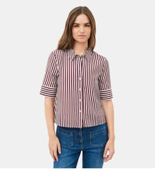Chemise charlene - Motif rayures - Viscose Caroll
