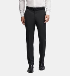 Pantalon de costume en laine regular Per Digel