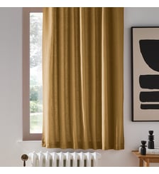 Rideau radiateur lin lavé pattes cachées La Redoute Interieurs