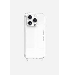 Coque de téléphone transparente anti-choc avec anneaux pour iPhone 15 Pro La Coque Française
