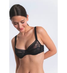 Soutien-gorge avec armatures Miss Lejaby noir Maison Lejaby