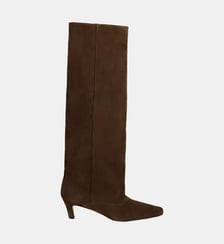 Bottes hautes en suède Sandro